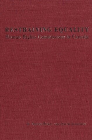 Cover of Restraining Equality