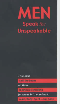 Book cover for Men Speak the Unspeakable