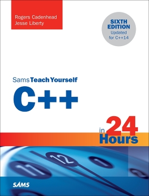 Cover of C++ in 24 Hours, Sams Teach Yourself