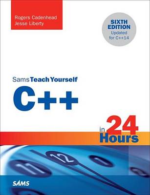 Cover of C++ in 24 Hours, Sams Teach Yourself