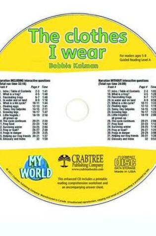 Cover of The Clothes I Wear - CD Only