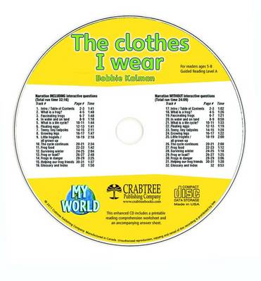 Cover of The Clothes I Wear - CD Only