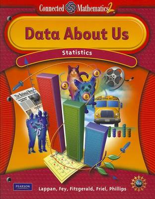 Book cover for Connected Mathematics 2: Data about Us