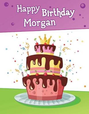 Book cover for Happy Birthday Morgan