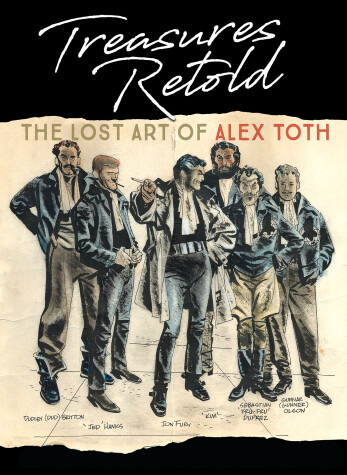 Book cover for Treasures Retold: The Lost Art of Alex Toth