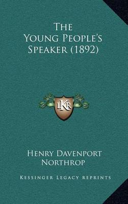 Book cover for The Young People's Speaker (1892)