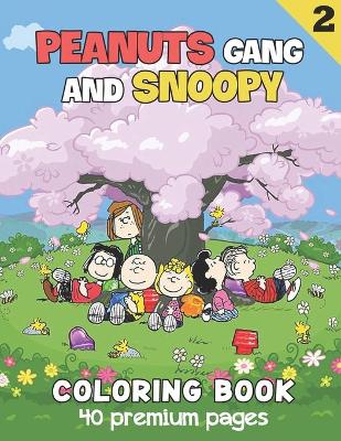 Book cover for Peanuts Gang And Snoopy Coloring Book Vol2