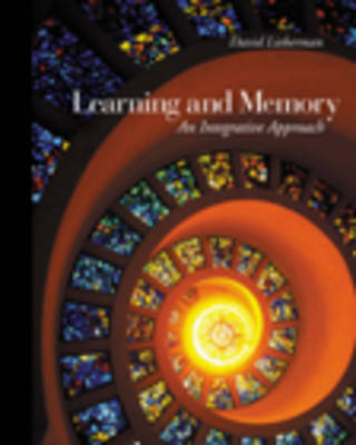 Book cover for Learning and Memory