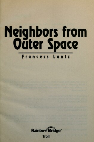 Cover of Neighbours from Outer Space