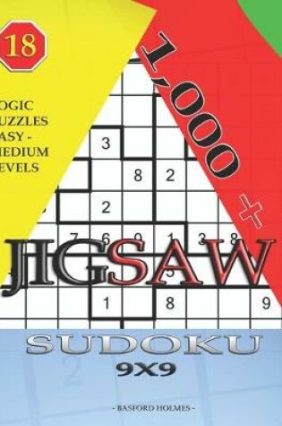 Cover of 1,000 + sudoku jigsaw 9x9