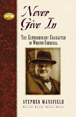 Book cover for Never Give In