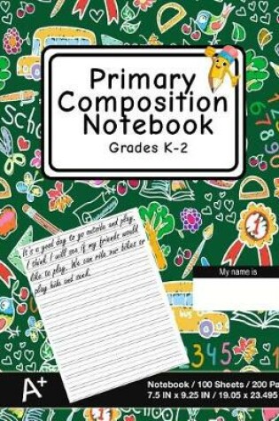 Cover of Primary Composition Notebook