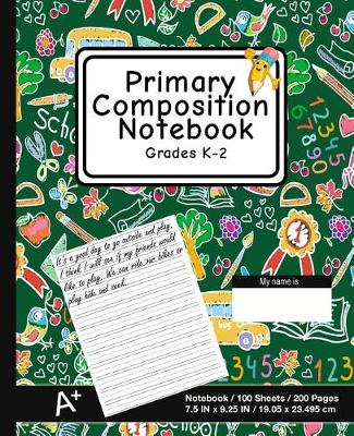 Book cover for Primary Composition Notebook