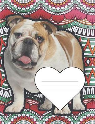 Book cover for Bohemian British Bulldog Notebook Journal for Bulldog Lovers