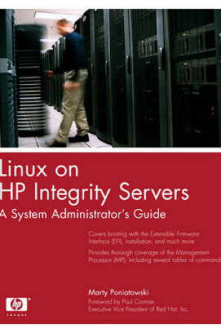 Cover of Linux on HP Integrity Servers