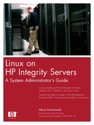Book cover for Linux on HP Integrity Servers