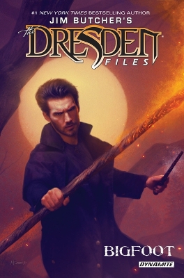 Book cover for Jim Butcher’s Dresden Files: Bigfoot Signed Edition