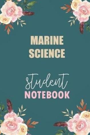 Cover of Marine Science Student Notebook