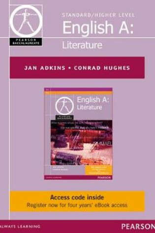 Cover of Pearson Baccalaureate English A: Literature ebook only edition for the IB Diploma (etext)