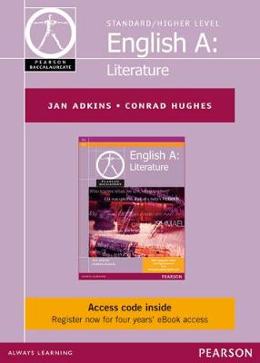 Book cover for Pearson Baccalaureate English A: Literature ebook only edition for the IB Diploma (etext)
