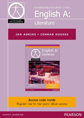 Book cover for Pearson Baccalaureate English A: Literature ebook only edition for the IB Diploma (etext)