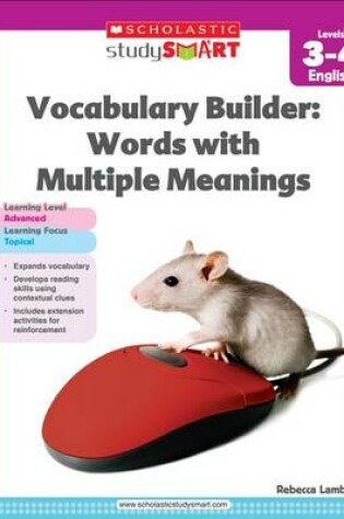 Cover of Vocabulary Builder: Words with Multiple Meanings, Level 3-4