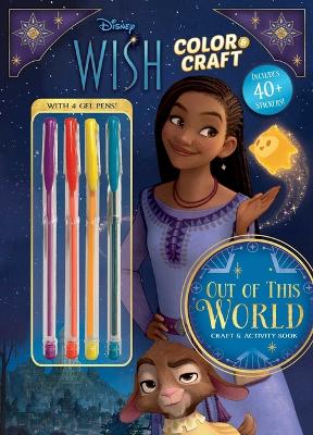 Book cover for Disney Wish: Out of This World Color and Craft