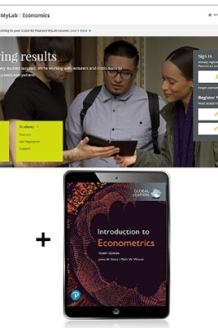 Cover of Introduction to Econometrics, Australian Global Edition -- MyLab Economics with Pearson eText