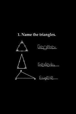 Book cover for Name the Triangles