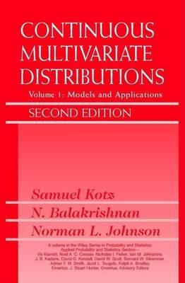 Book cover for Continuous Multivariate Distributions, Models and Applications