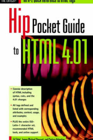 Cover of Hip Pocket Guide to HTML 4.01