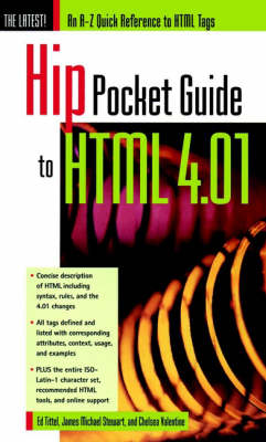 Book cover for Hip Pocket Guide to HTML 4.01