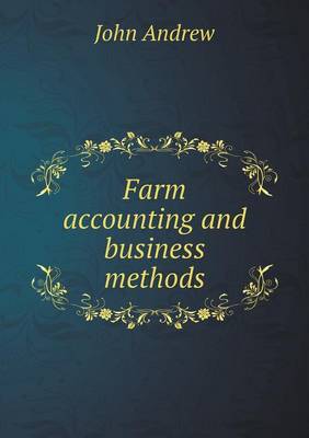 Book cover for Farm accounting and business methods
