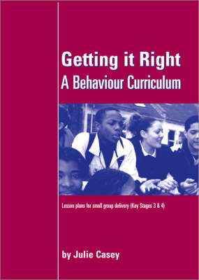 Book cover for Getting it Right