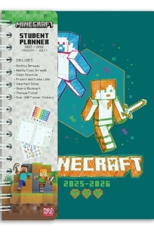 Cover of 2025-2026 Minecraft Mobs Student Planner