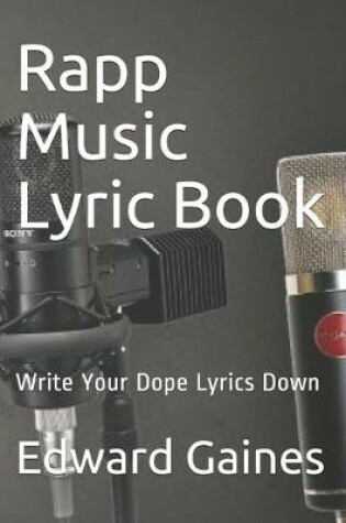 Cover of Rapp Music Lyric Book