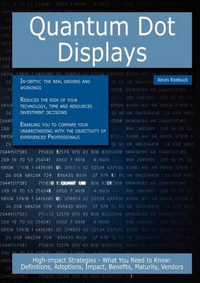 Book cover for Quantum Dot Displays
