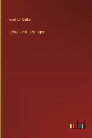 Cover of Lebenserinnerungen