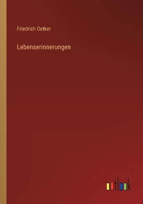 Book cover for Lebenserinnerungen