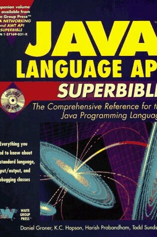 Cover of JAVA LANGUAGE API SUPERBIBLE