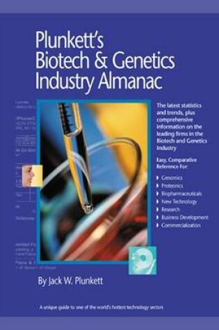 Cover of Plunkett's Biotech & Genetics Industry Almanac 2010