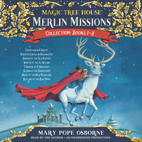 Book cover for Merlin Missions Collection: Books 1-8