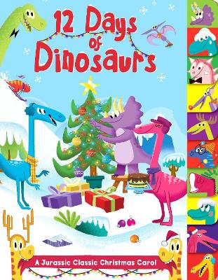 Book cover for 12 Days of Dinosaurs
