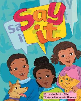 Book cover for Say It!