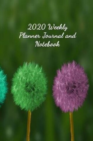 Cover of 2020 Weekly Planner Journal and Notebook