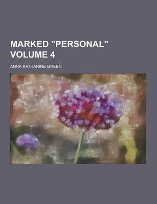 Book cover for Marked Personal Volume 4