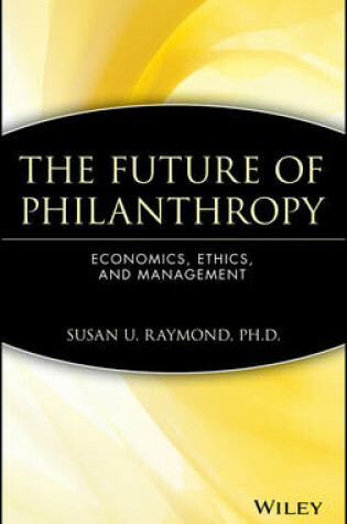 Cover of The Future of Philanthropy