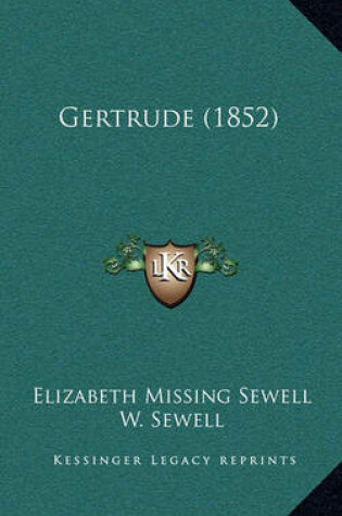 Cover of Gertrude (1852)