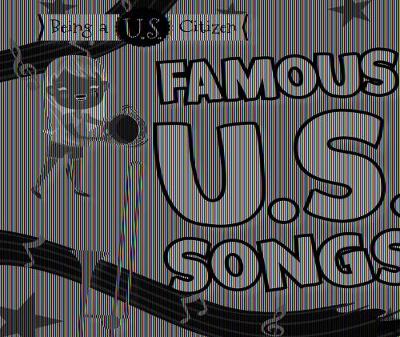 Book cover for Famous U.S. Songs