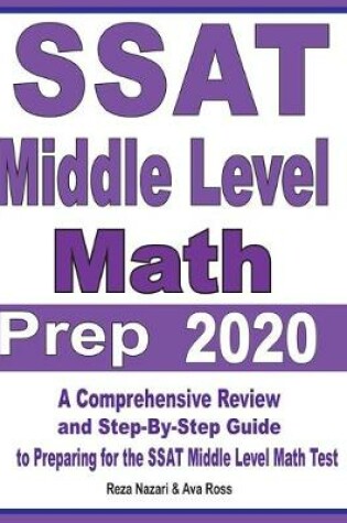 Cover of SSAT Middle Level Math Prep 2020